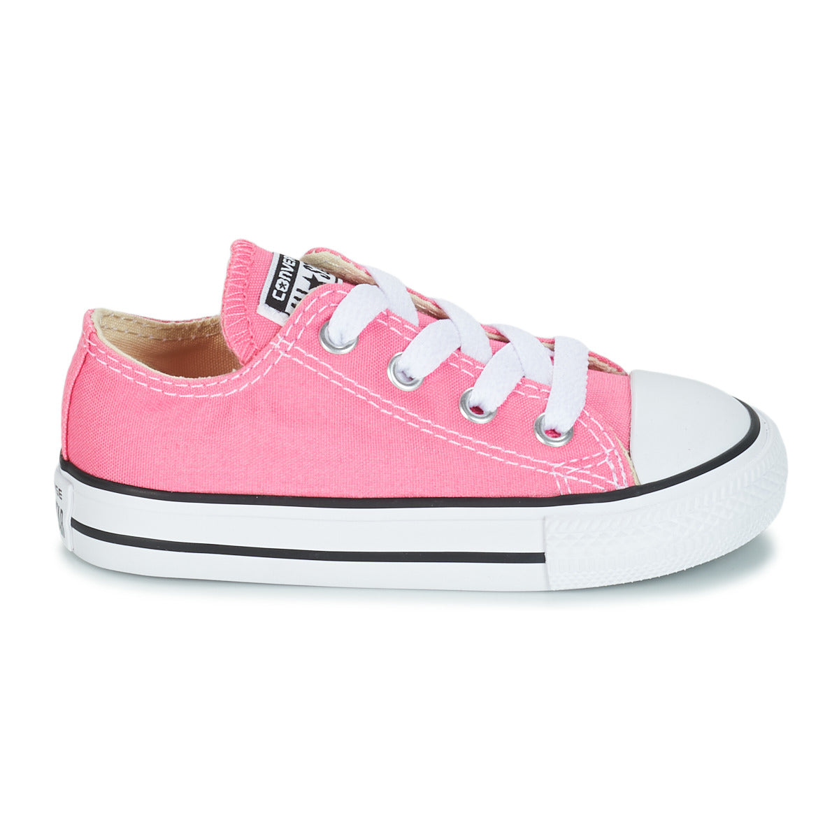 Scarpe bambini ragazza Converse  CHUCK TAYLOR ALL STAR CORE OX  Rosa 