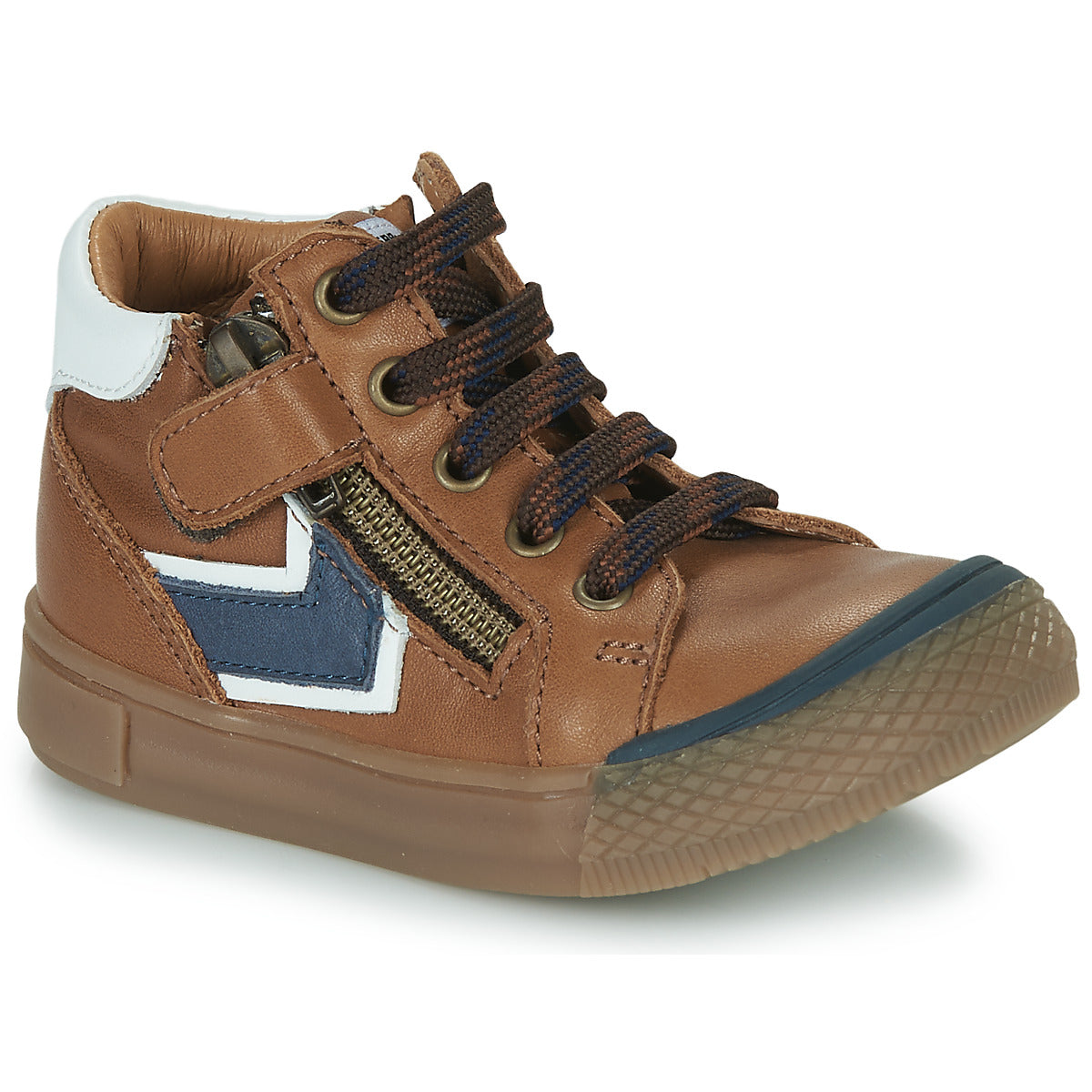 Scarpe bambini ragazzo GBB  DERKI  Marrone 