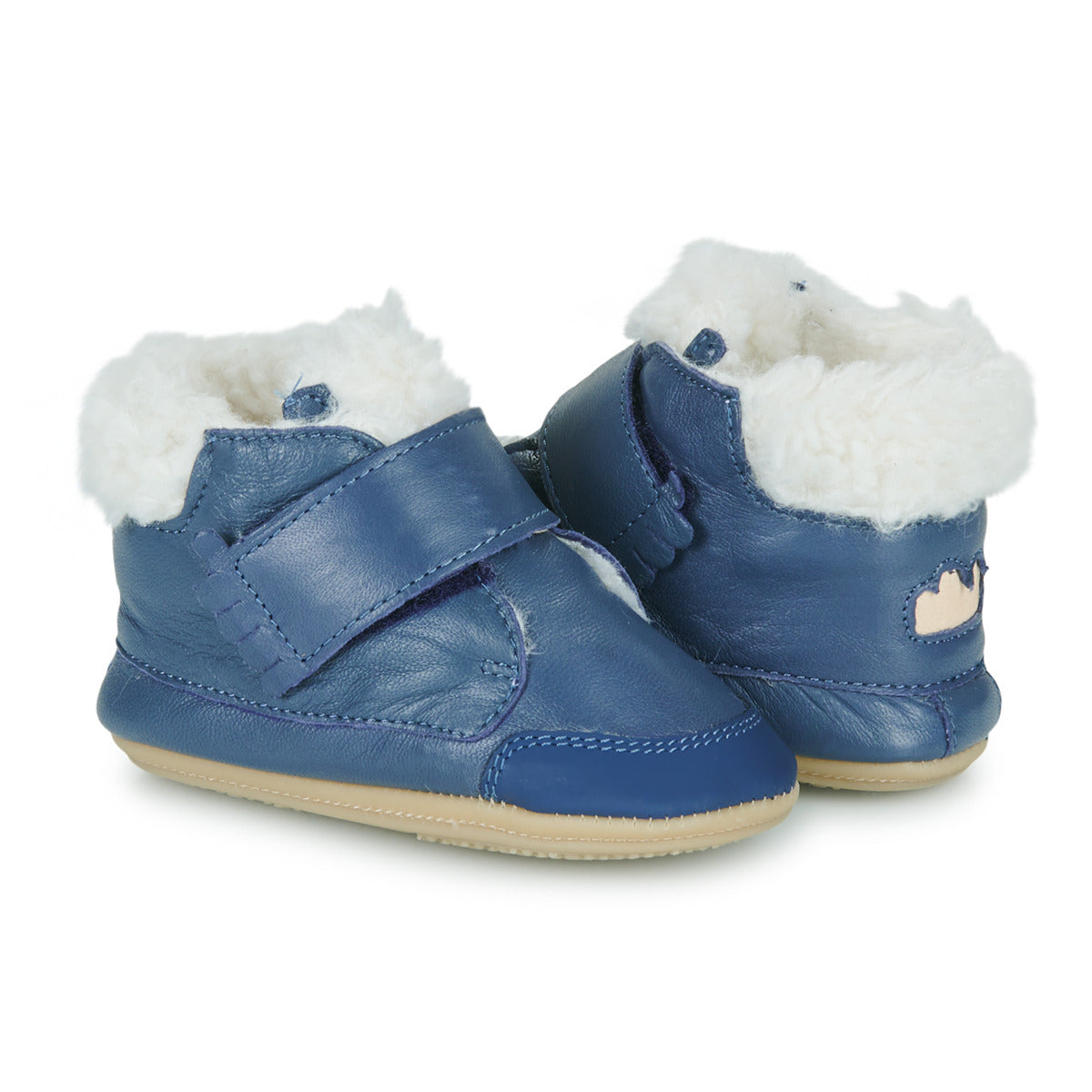 Pantofole bambini ragazzo Easy Peasy  MY IFOU  Blu 