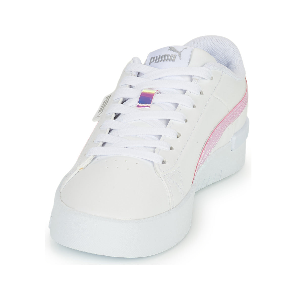 Scarpe bambini ragazza Puma  Jada Holo Jr  Bianco 