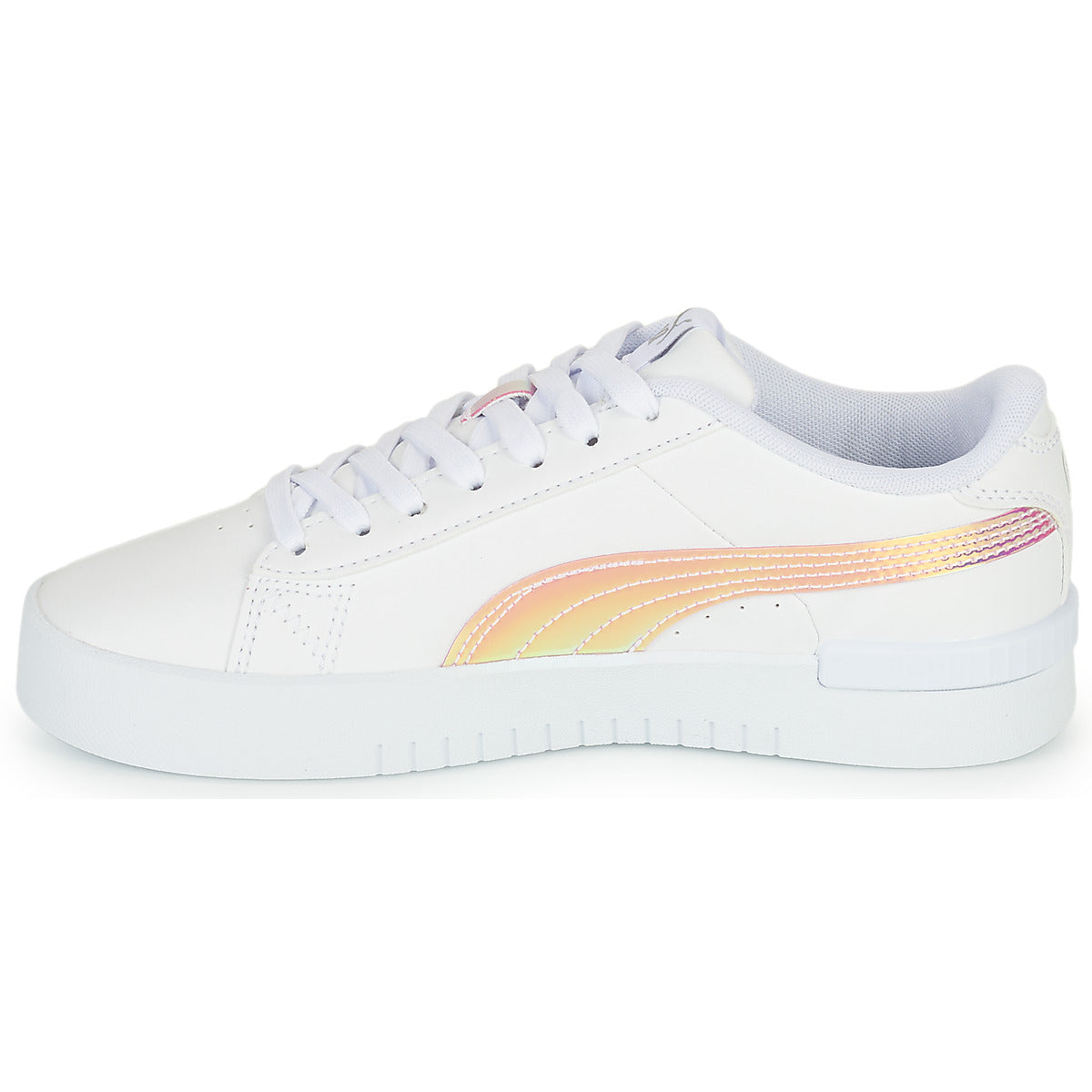 Scarpe bambini ragazza Puma  Jada Holo Jr  Bianco 