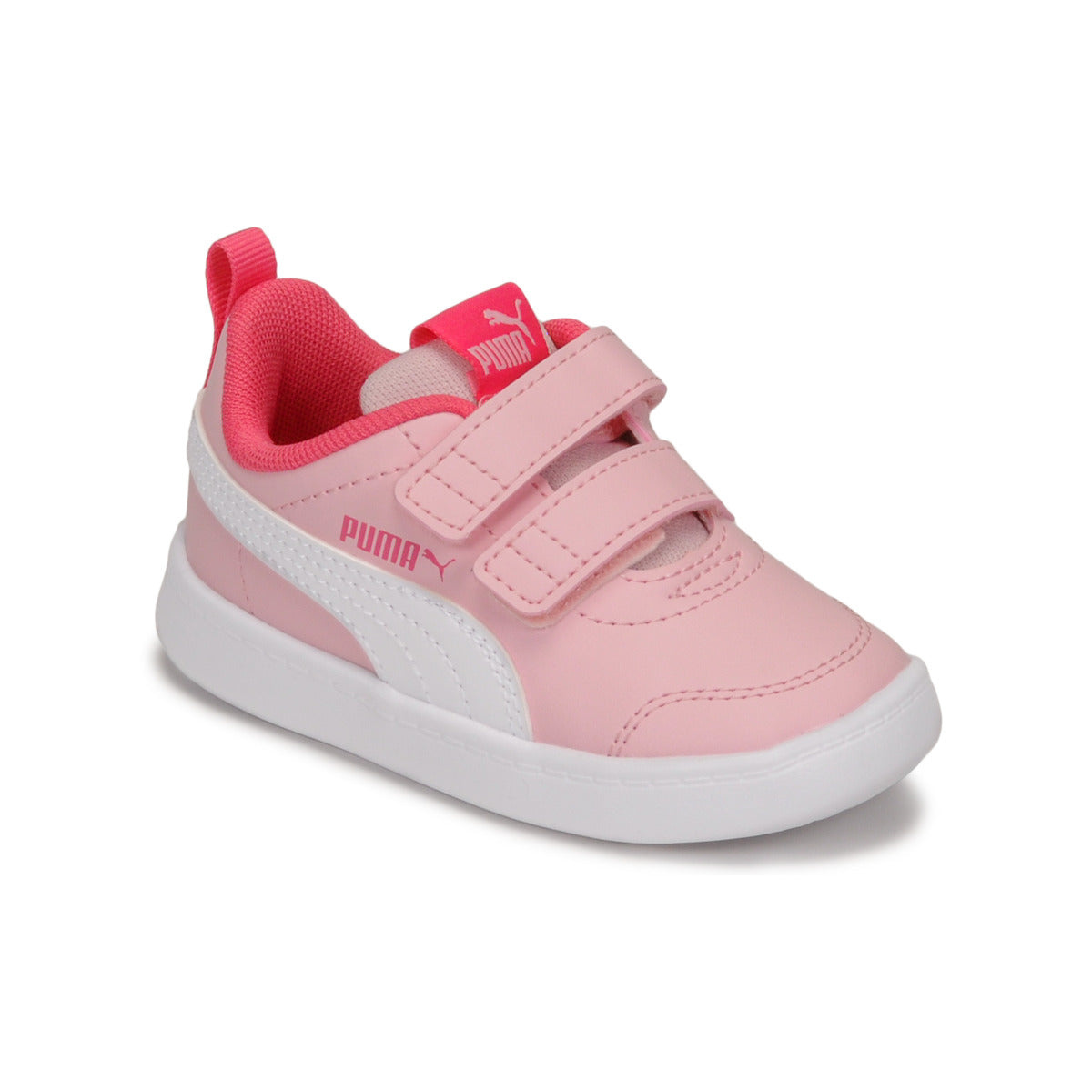 Scarpe bambini ragazza Puma  Courtflex v2 V Inf  Rosa 