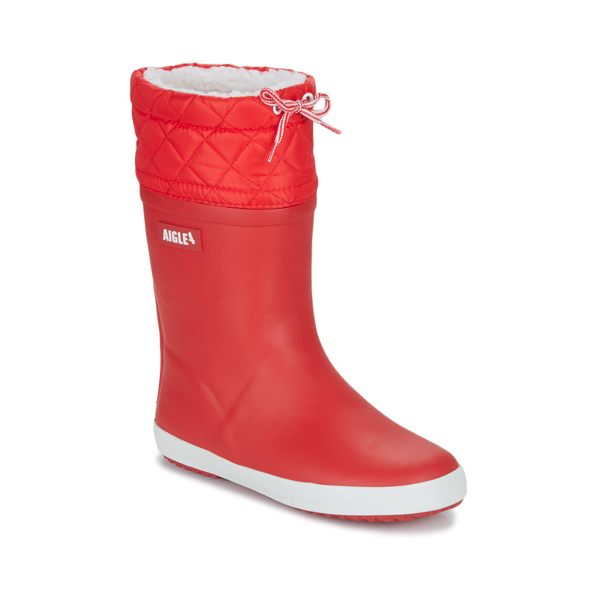 Stivali bambini ragazzo Aigle  GIBOULEE 2  Rosso 