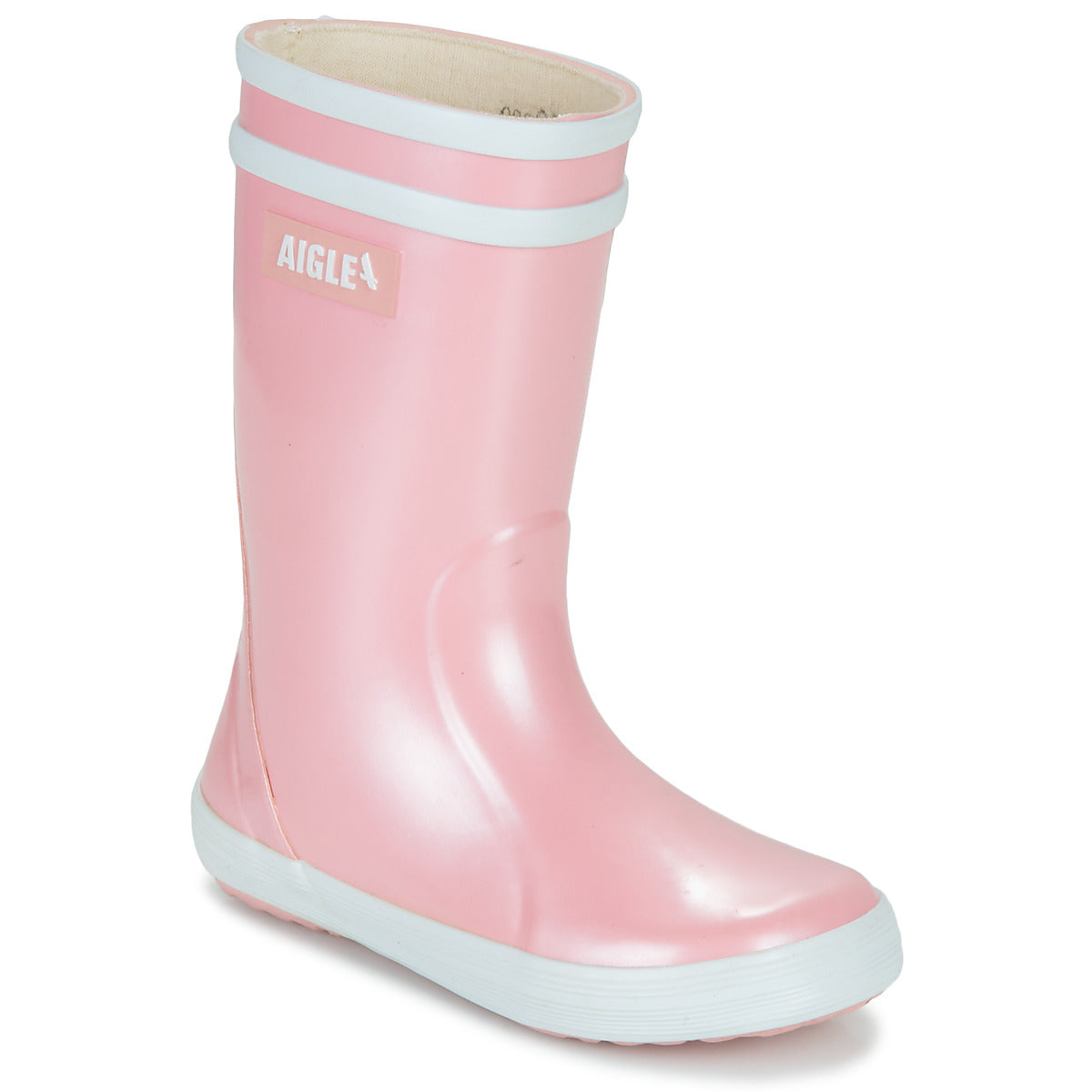 Stivali bambini ragazza Aigle  LOLLY IRRISE 2  Rosa 