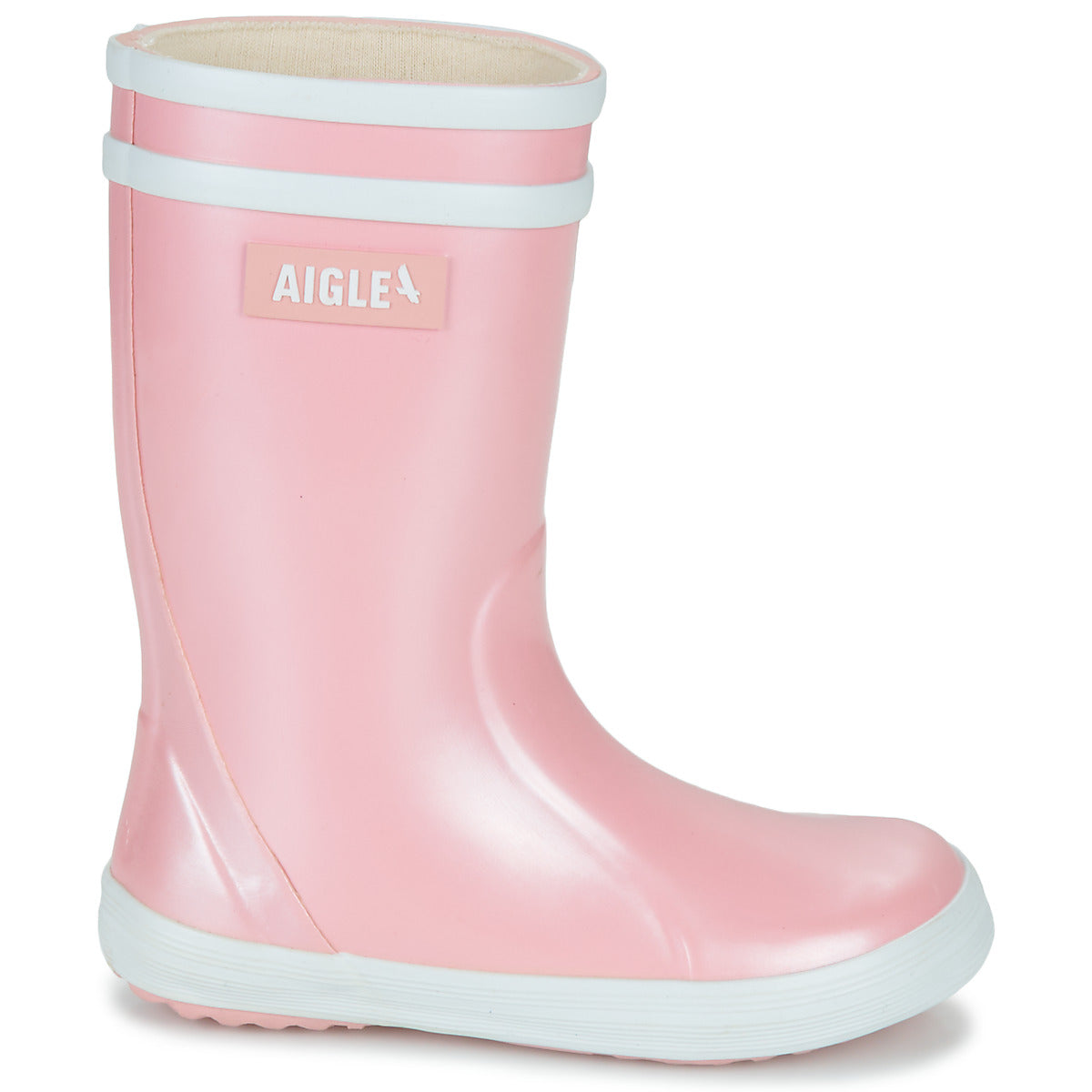 Stivali bambini ragazza Aigle  LOLLY IRRISE 2  Rosa 