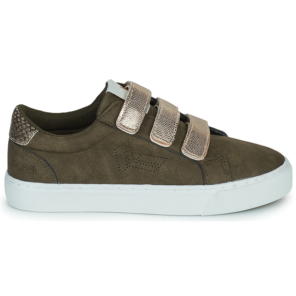 Sneakers basse donne Kaporal  TIPPY  Kaki 