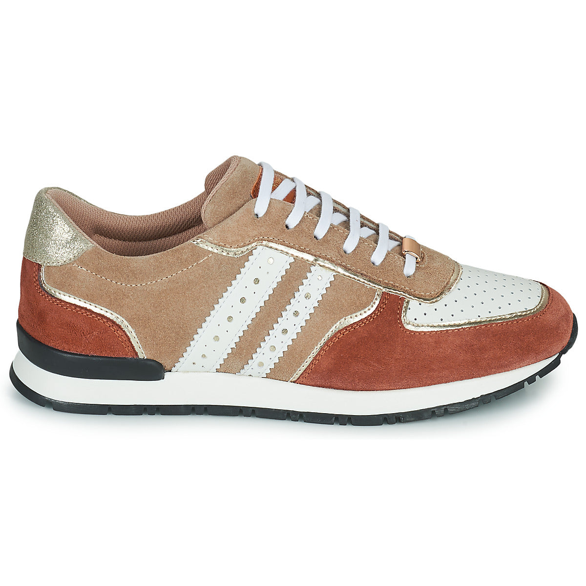 Sneakers basse donne Les Tropéziennes par M Belarbi  SOON  Beige 