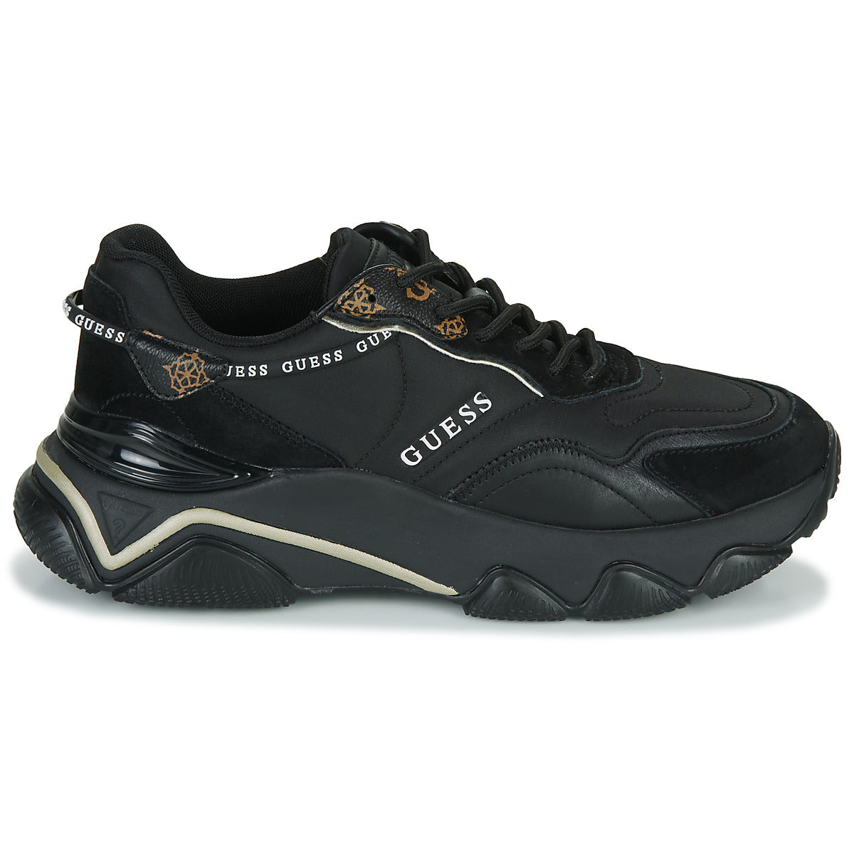 Sneakers basse donne Guess  MICOLA  Nero 