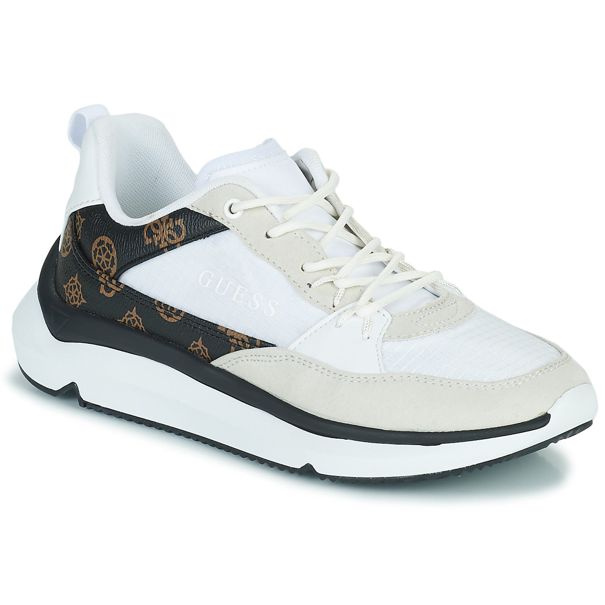 Sneakers basse donne Guess  DEGROM2  Bianco 