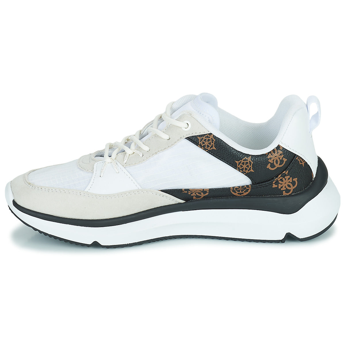 Sneakers basse donne Guess  DEGROM2  Bianco 