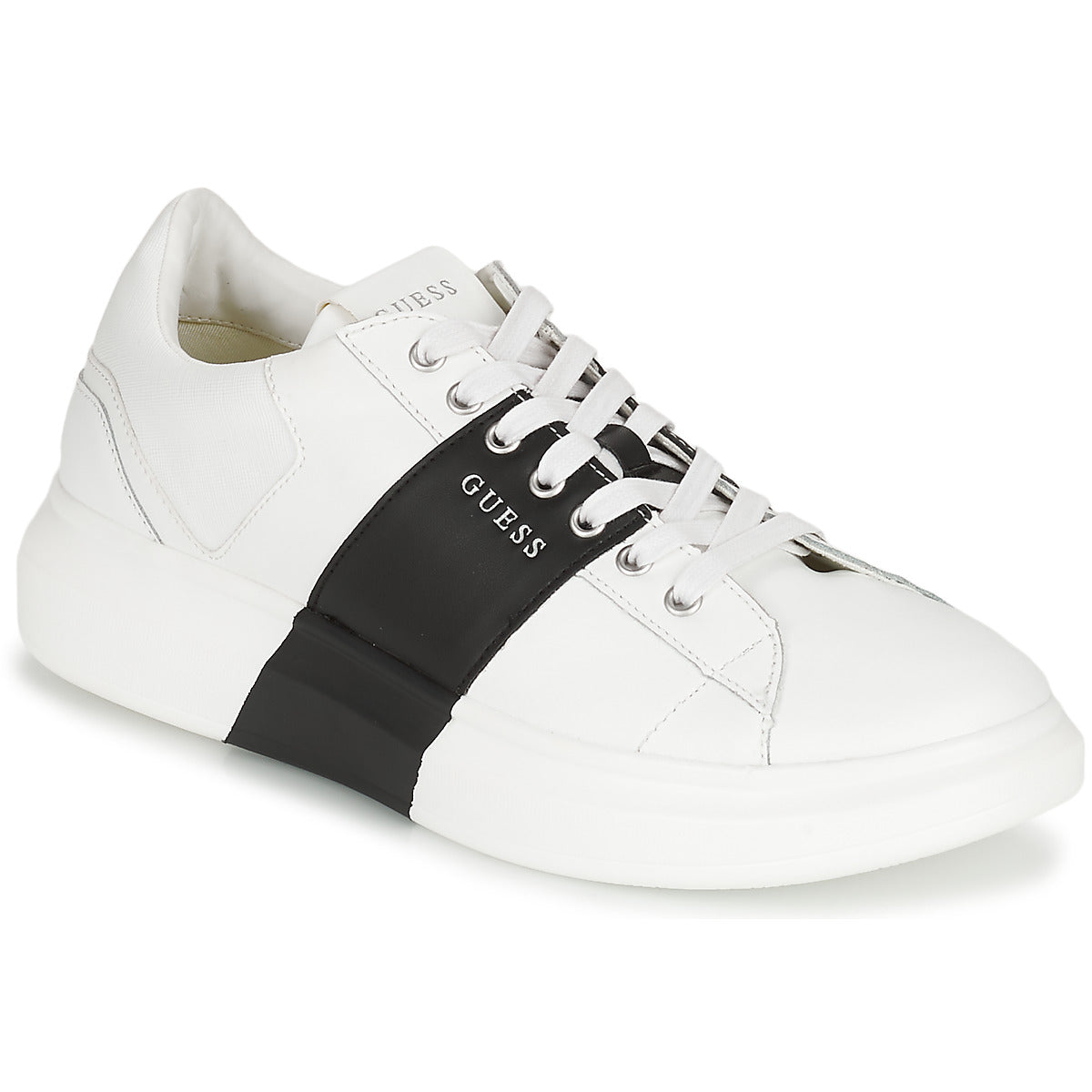 Sneakers uomini Guess  SALERNO  Nero 