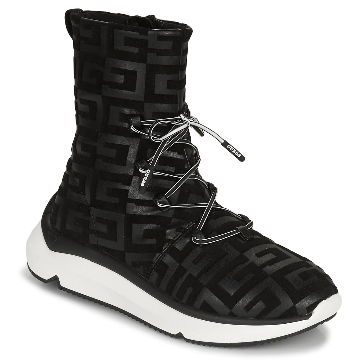 Sneakers alte donne Guess  DREWSIN2  Nero 