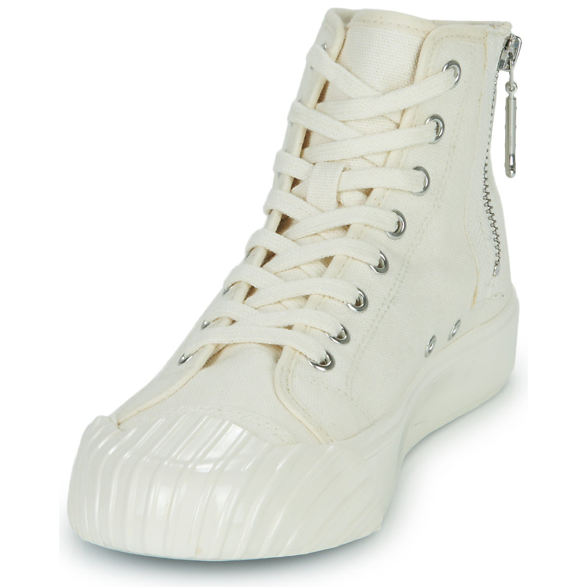 Sneakers alte donne Kenzo  KENZOSCHOOL HIGH TOP SNEAKERS  Bianco 