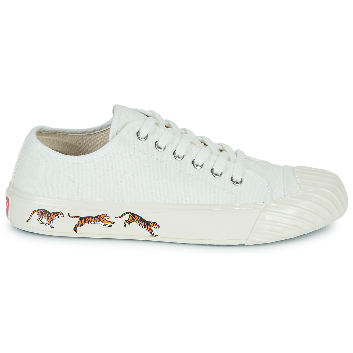 Sneakers basse donne Kenzo  KENZOSCHOOL LOW TOP SNEAKERS  Bianco 