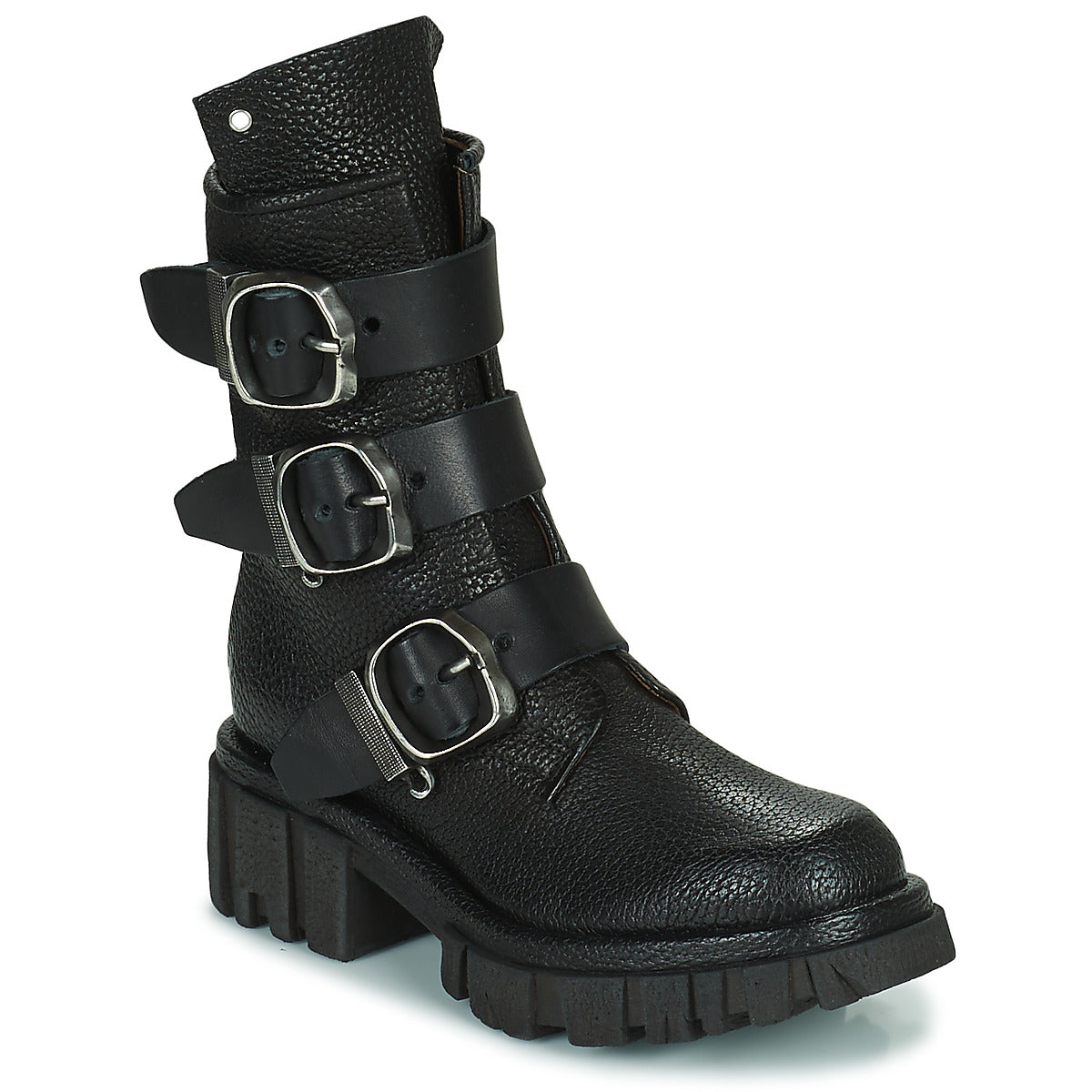 Stivaletti donne Airstep / A.S.98  HELL BUCKLE  Nero 