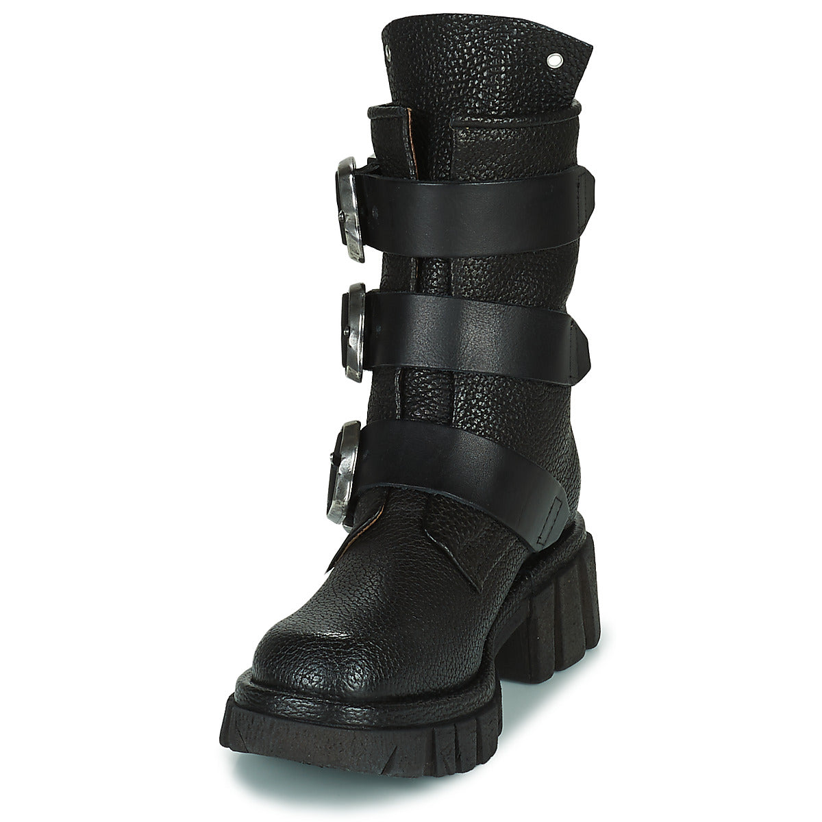 Airstep / AS98 HELL BUCKLE women's ankle boots Black