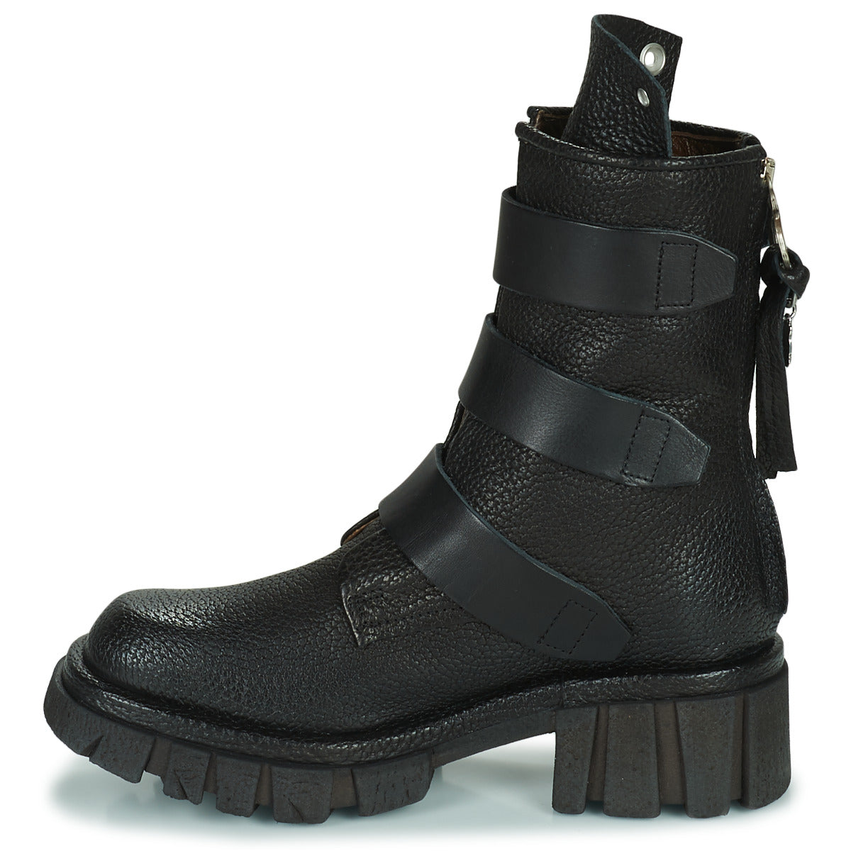 Airstep / AS98 HELL BUCKLE women's ankle boots Black