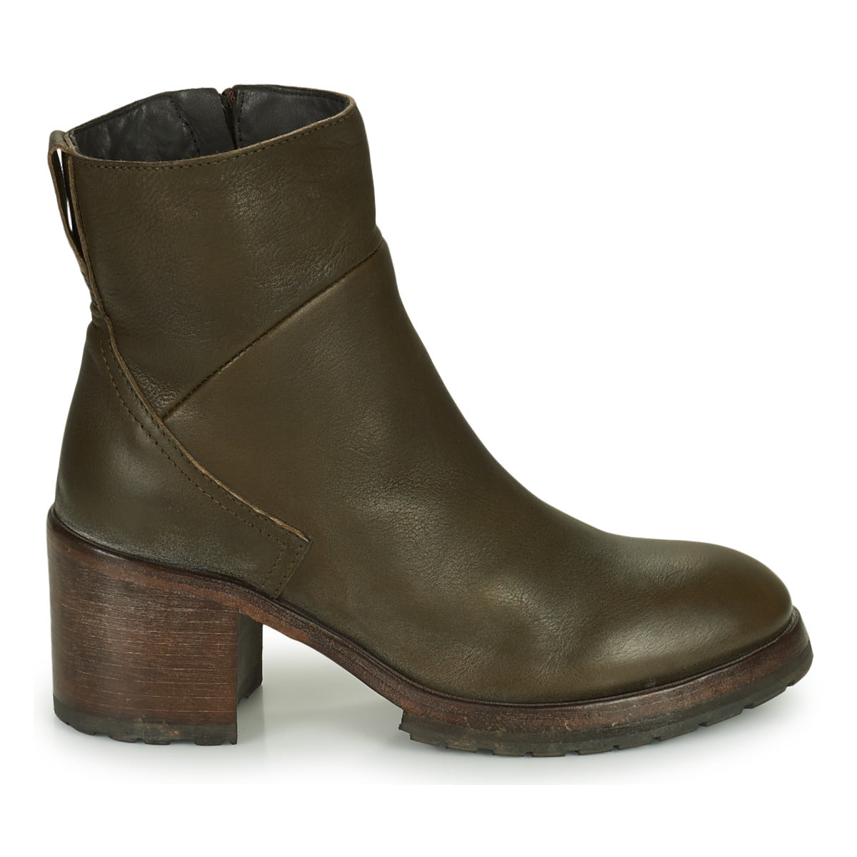 Moma GENE Kaki women's ankle boots