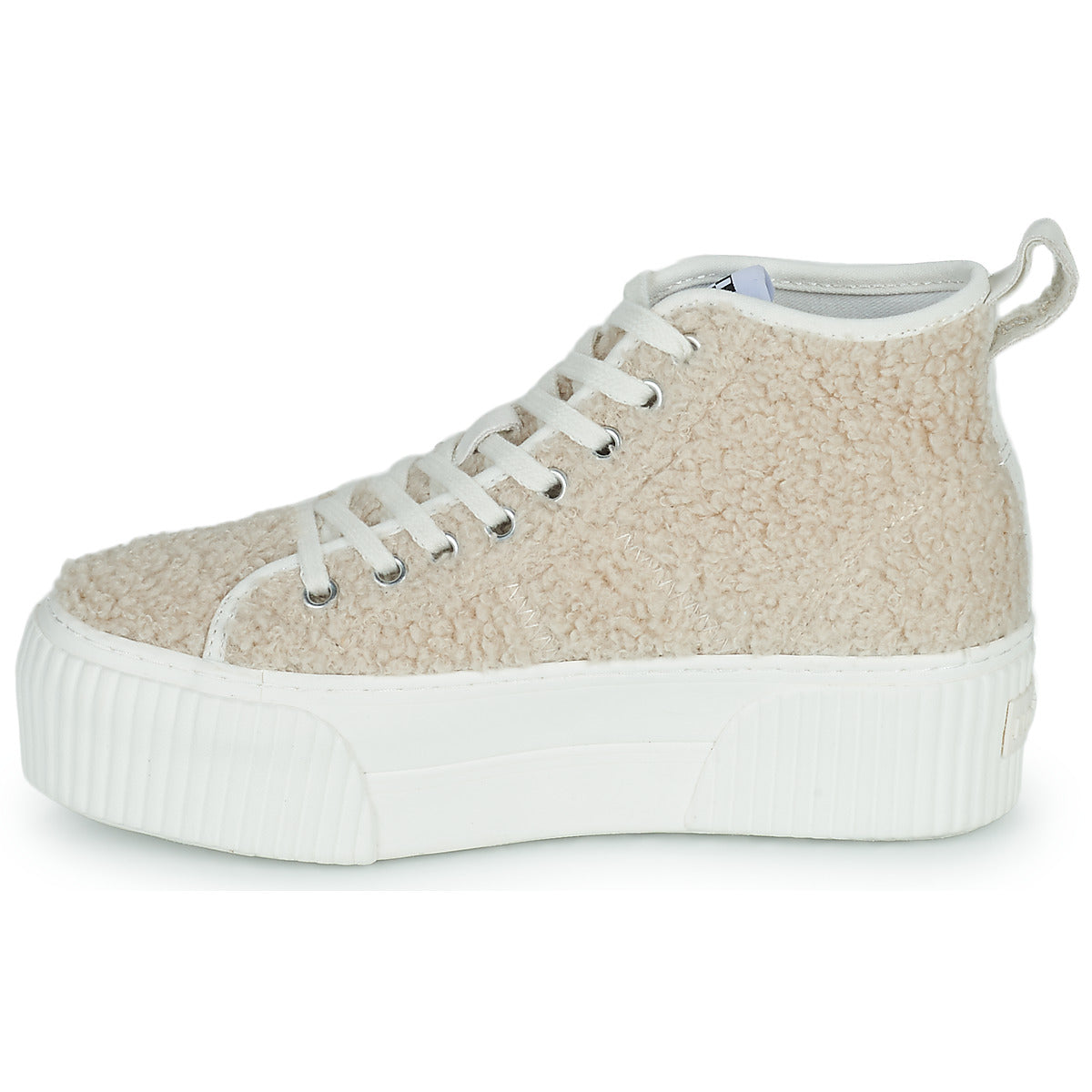 Sneakers alte donne No Name  IRON MID SIDE  Beige 