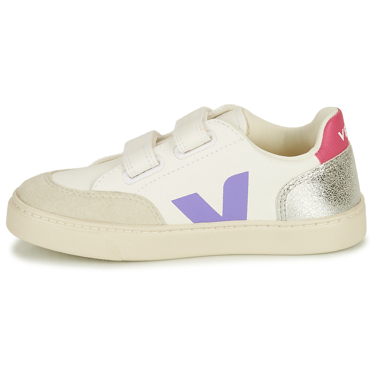 Scarpe bambini ragazza Veja  SMALL V-12  Bianco 