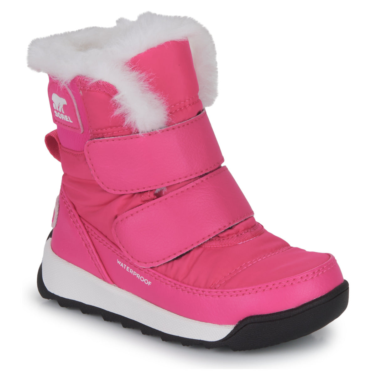 Scarpe da neve bambini ragazza Sorel  CHILDRENS WHITNEY II STRAP WP  Rosa 