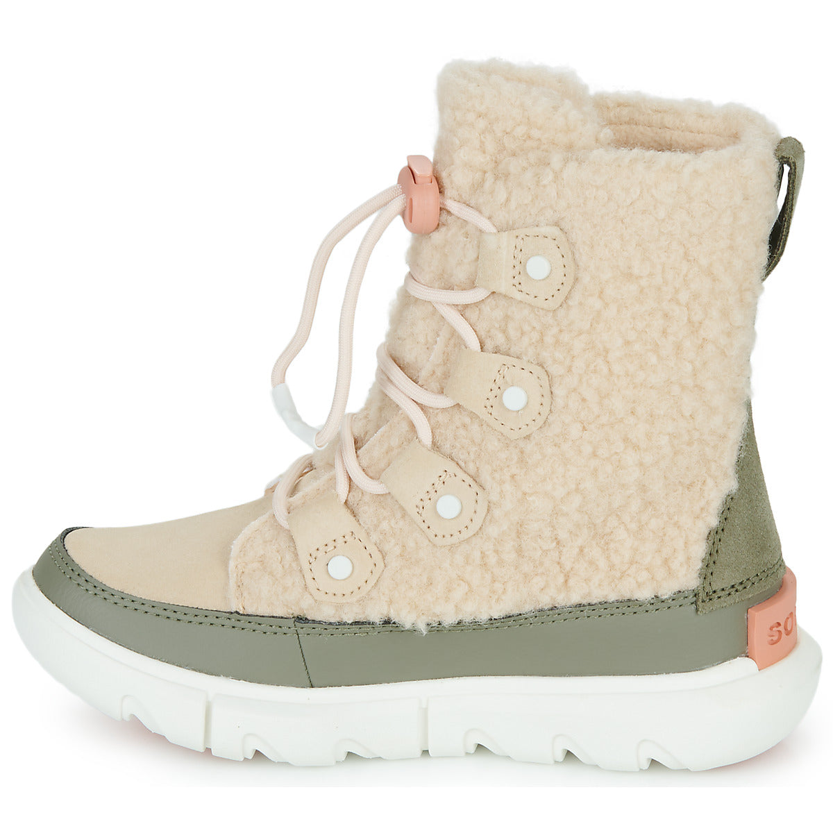 Scarpe da neve bambini ragazza Sorel  YOUTH SOREL EXPLORER COZY  Marrone 