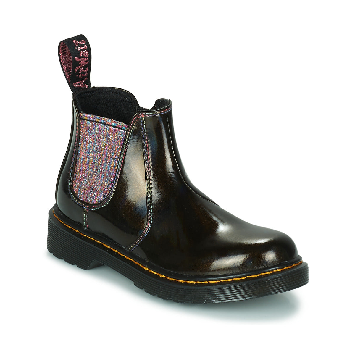 Stivaletti bambini ragazza Dr. Martens  2976 Jr Lightshow  Nero 