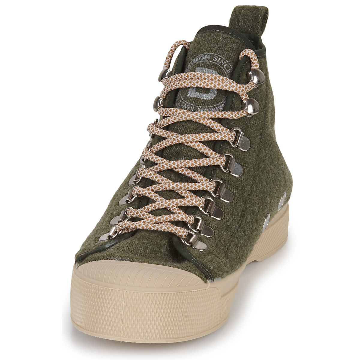 Sneakers alte donne Bensimon  Stella Wool Mountain  Kaki 