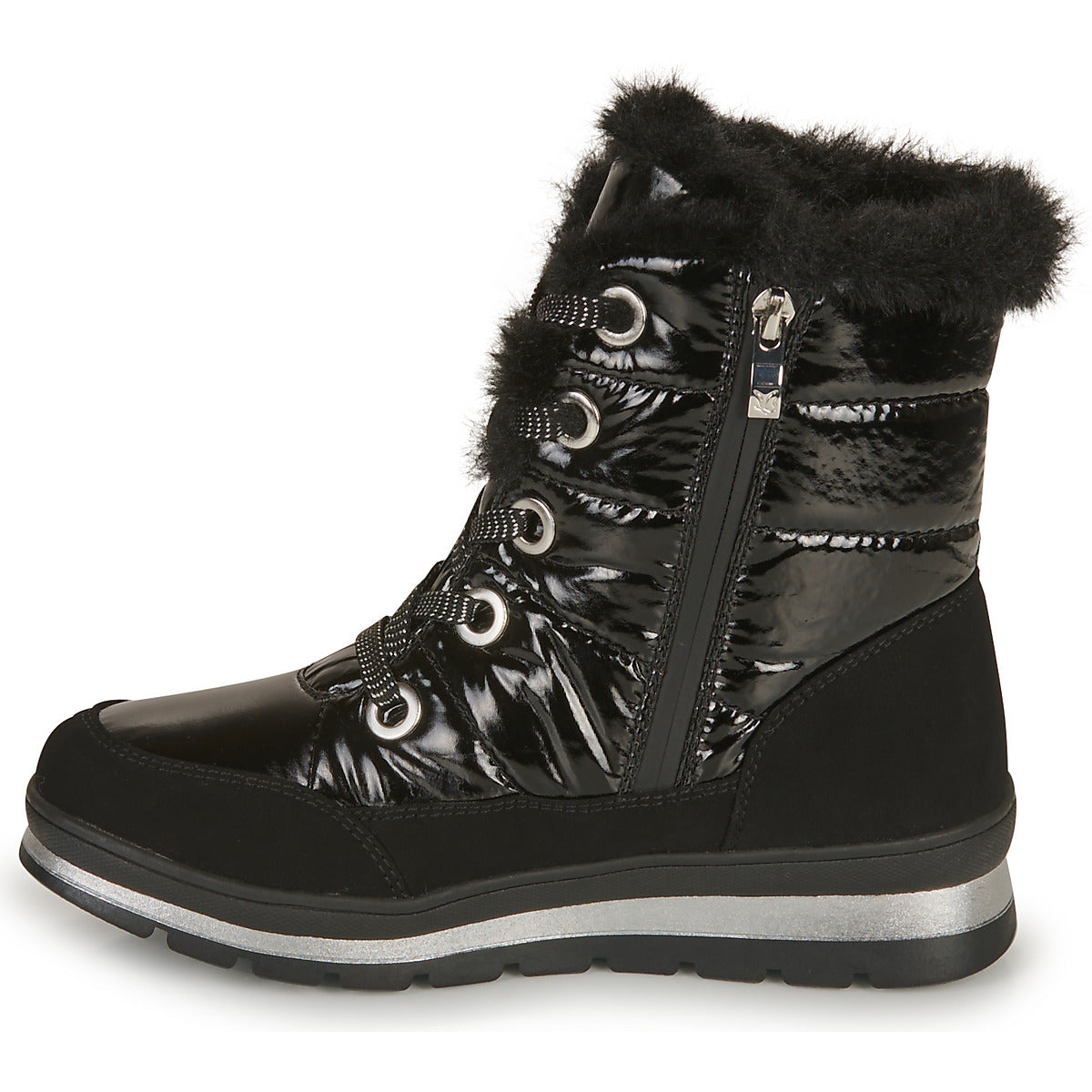 Caprice Damen-Schneeschuhe 26226 Schwarz