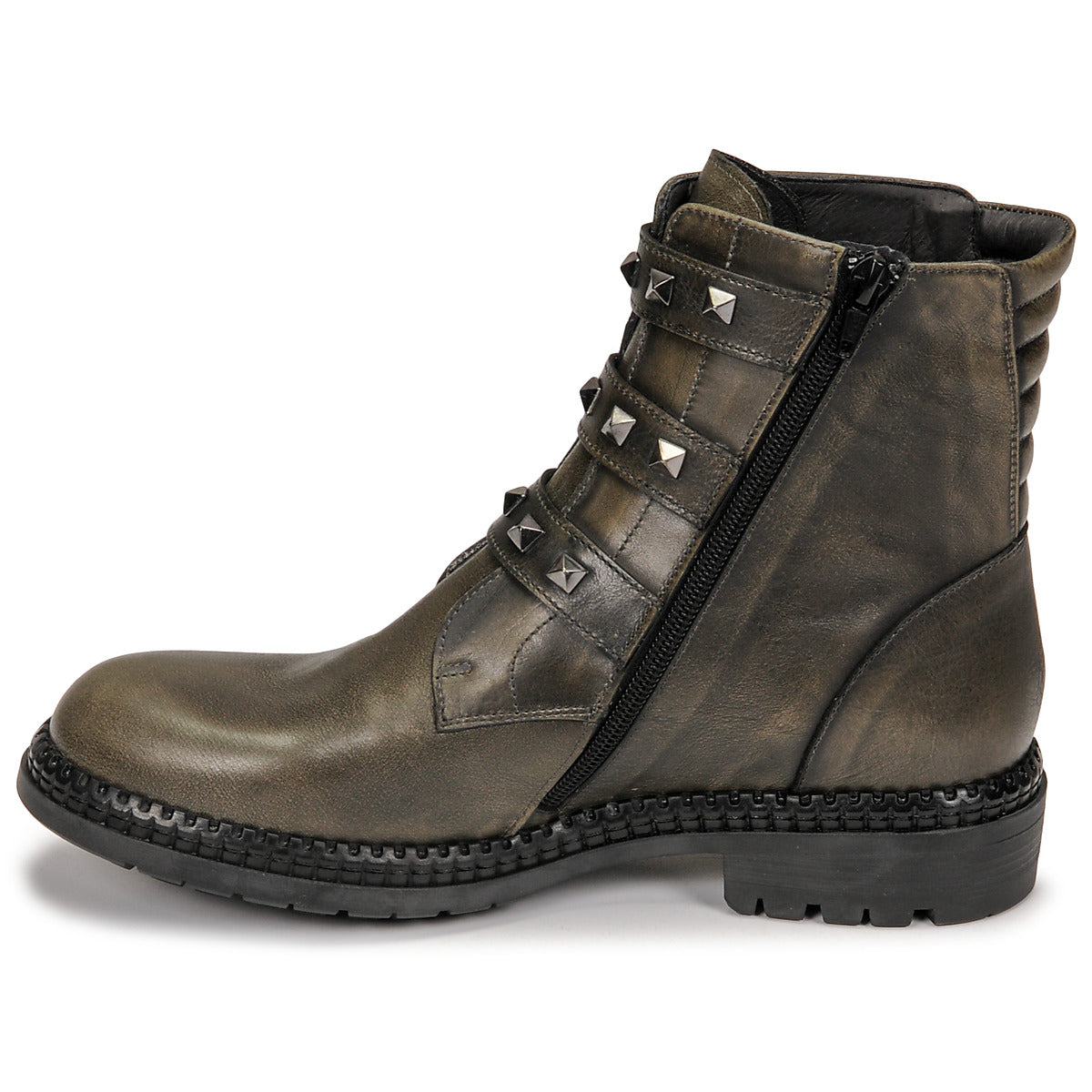 Damen-Stiefeletten Regard COURT Grau