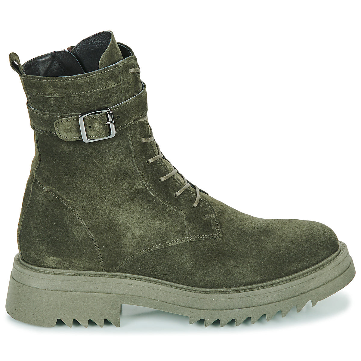 Damen-Stiefeletten Regard DIJON Khaki