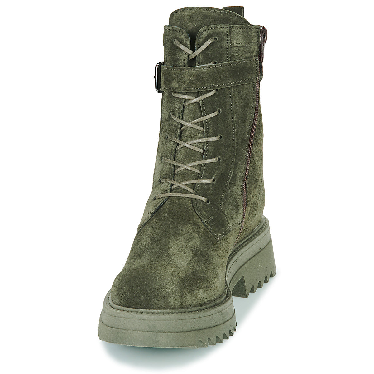 Damen-Stiefeletten Regard DIJON Khaki