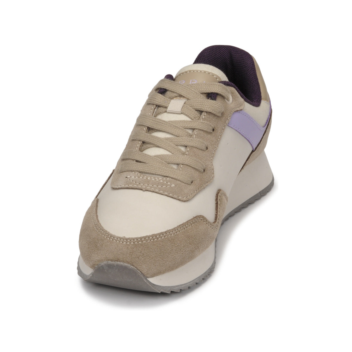 Sneakers basse donne Esprit  082EK1W301  Beige 