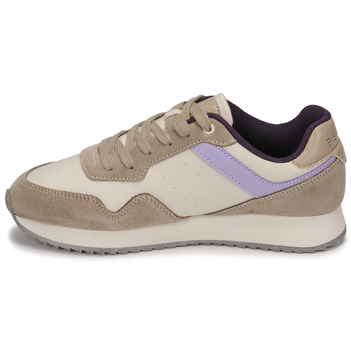 Sneakers basse donne Esprit  082EK1W301  Beige 