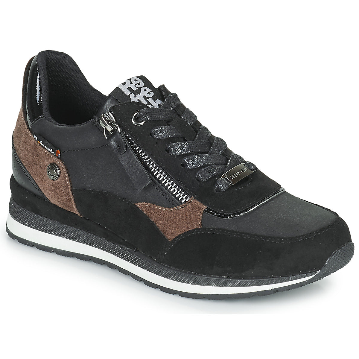 Sneakers basse donne Refresh  -  Nero 