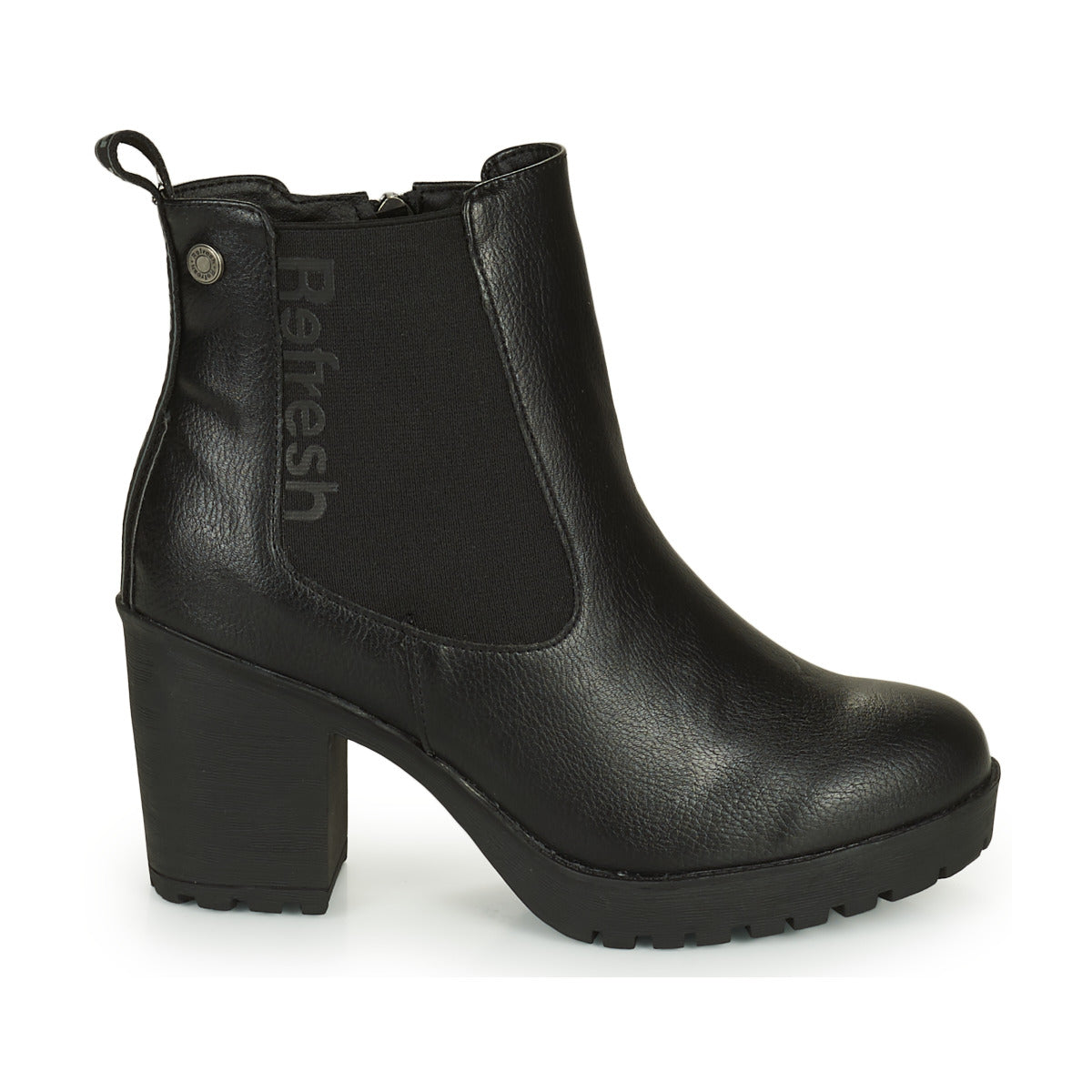 Refresh Damen-Stiefeletten – Schwarz