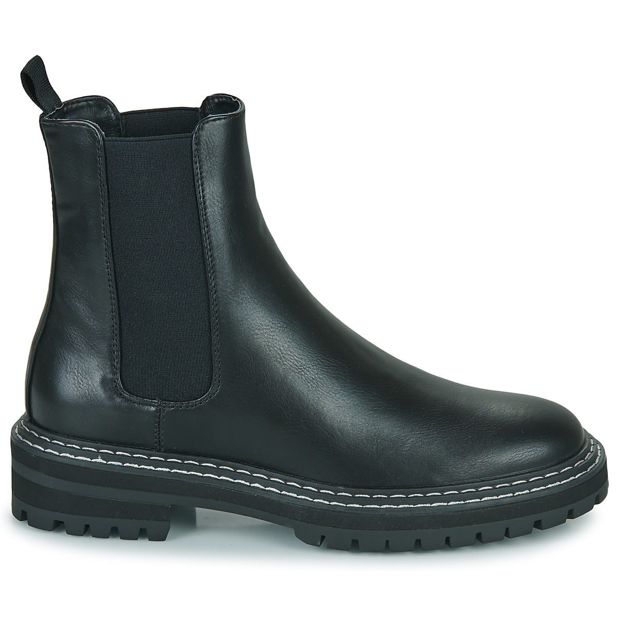 Damenstiefeletten Only ONLBETH-2 PU CHELSEA BOOT Schwarz