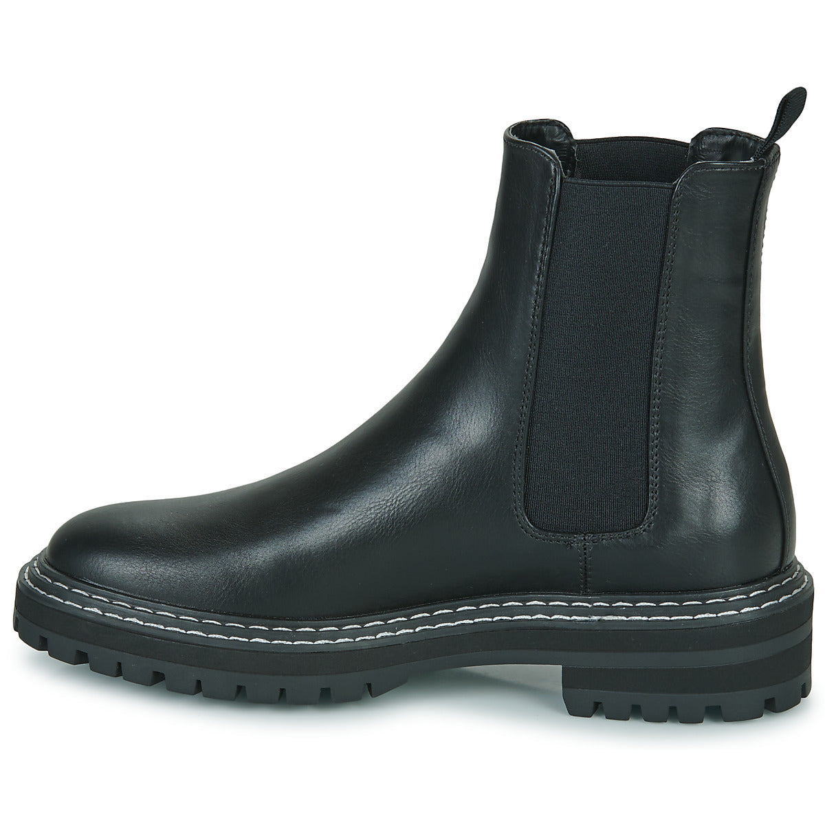 Stivaletti donne Only  ONLBETH-2 PU CHELSEA BOOT  Nero