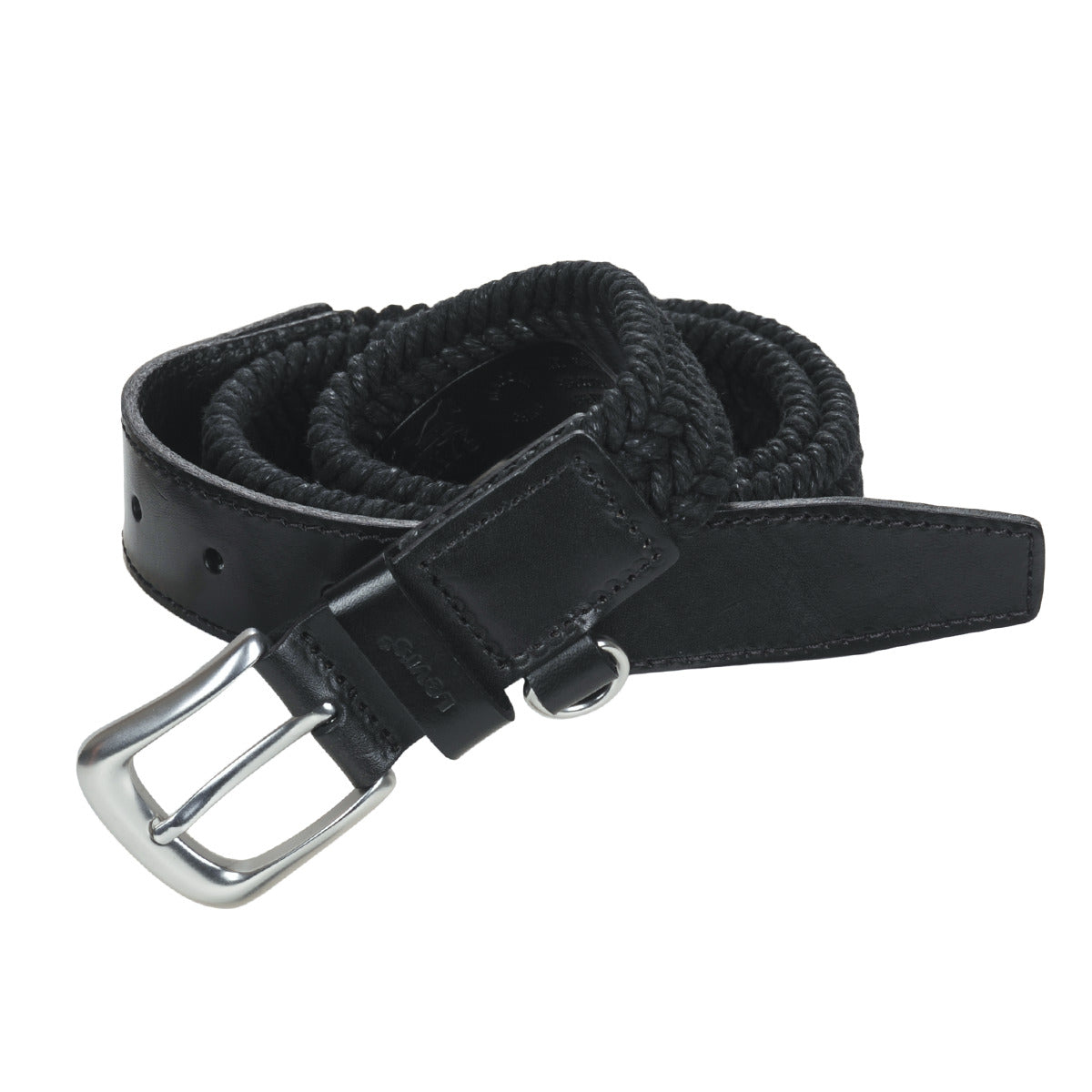 Cintura uomini Levis  SEASONAL ROPE BELT  Nero 