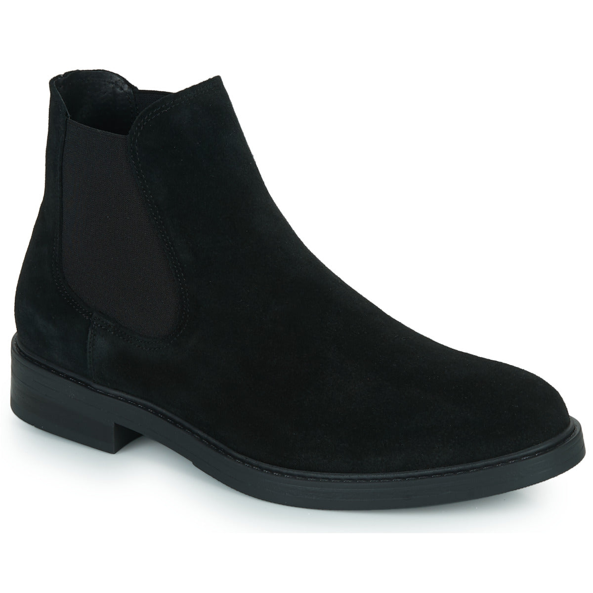 Stivaletti uomini Selected  SLHBLAKE SUEDE CHELSEA BOOT  Nero 