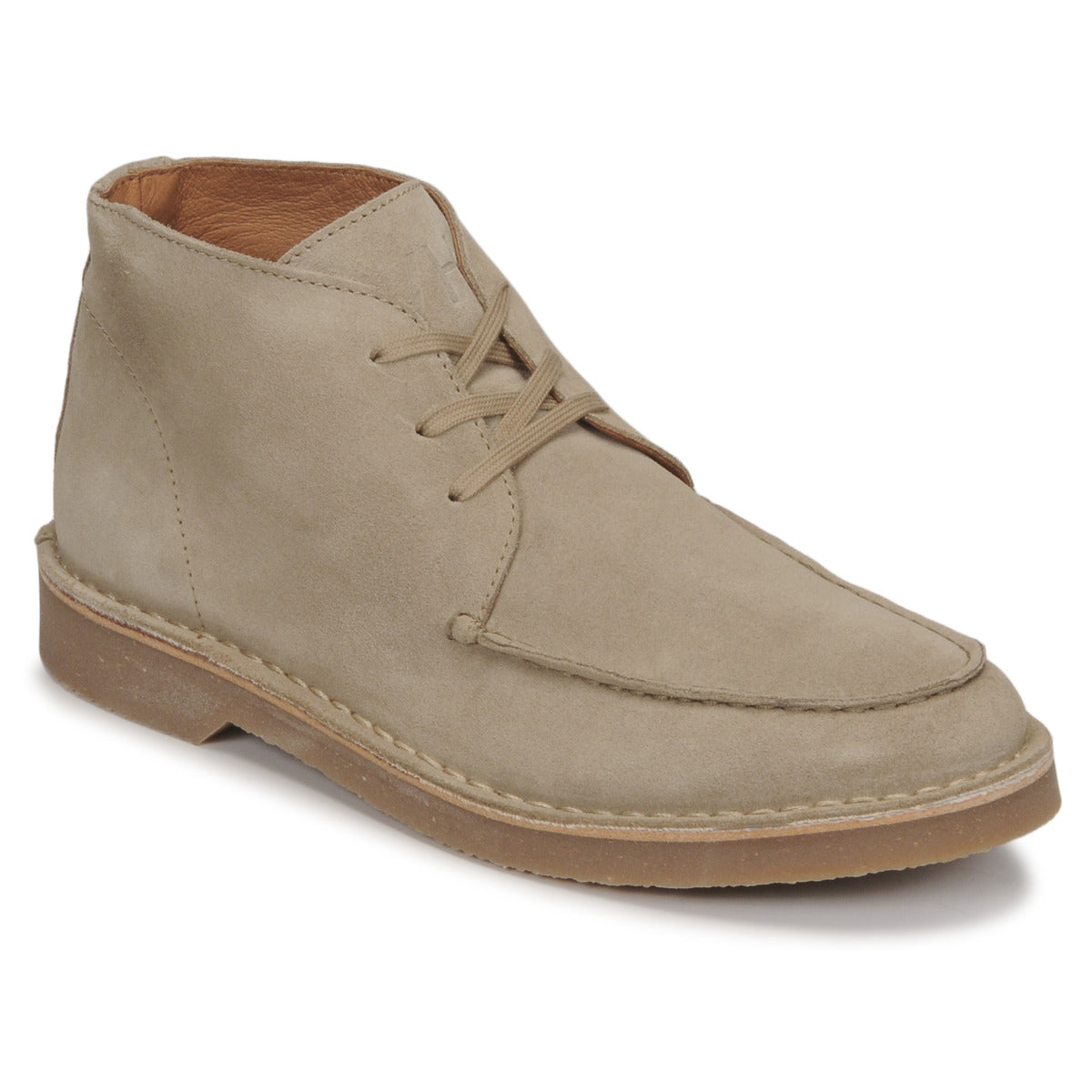 Stivaletti uomini Selected  SLHRIGA NEW SUEDE MOC-TOE CHUKKA  Beige 