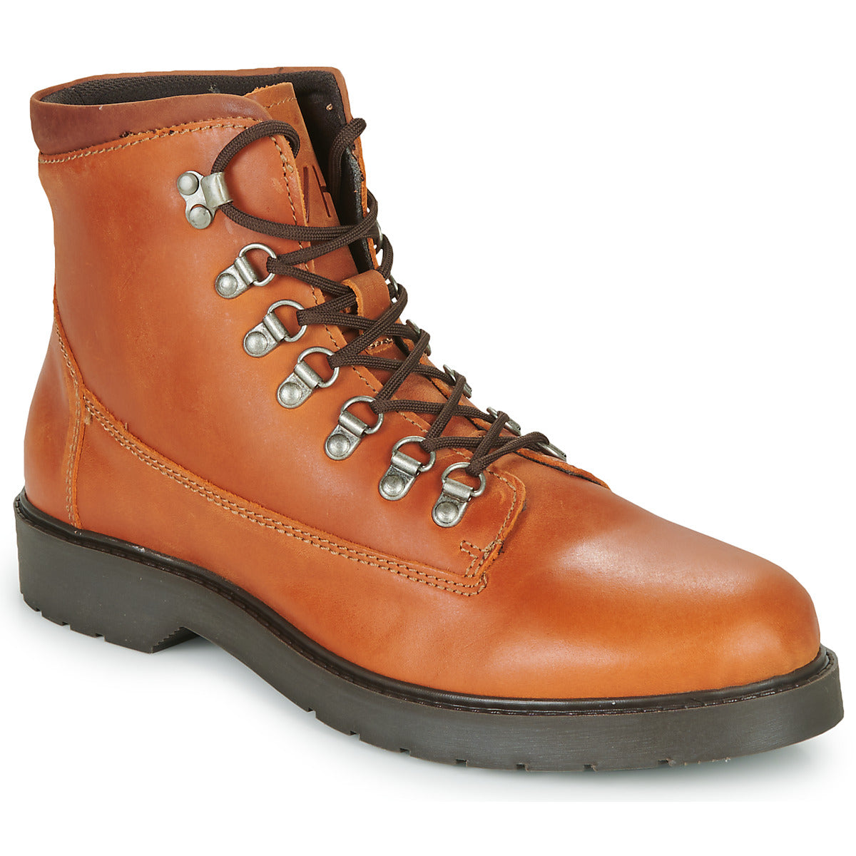 Stivaletti uomini Selected  SLHMADS LEATHER BOOT  Marrone 