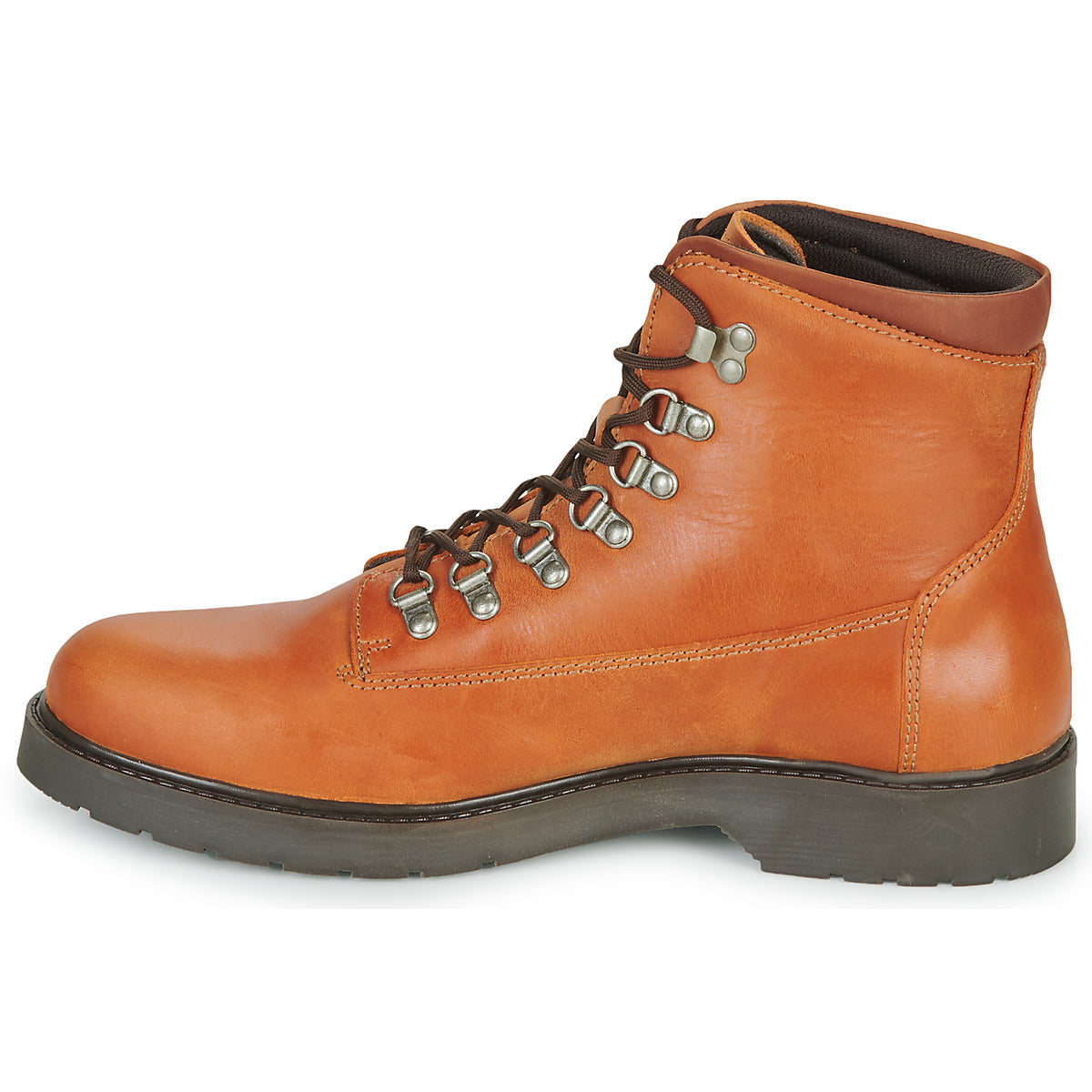 Stivaletti uomini Selected  SLHMADS LEATHER BOOT  Marrone