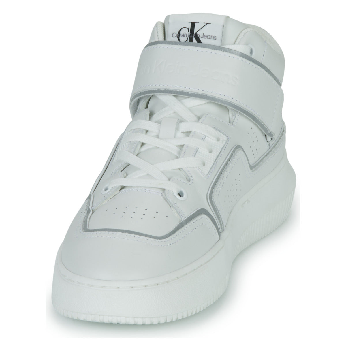 Sneakers alte donne Calvin Klein Jeans  CHUNKY CUPSOLE LACEUP MID M  Bianco 