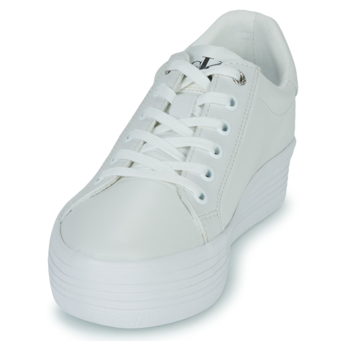 Sneakers basse donne Calvin Klein Jeans  VULC FLATFORM LACEUP  Bianco 