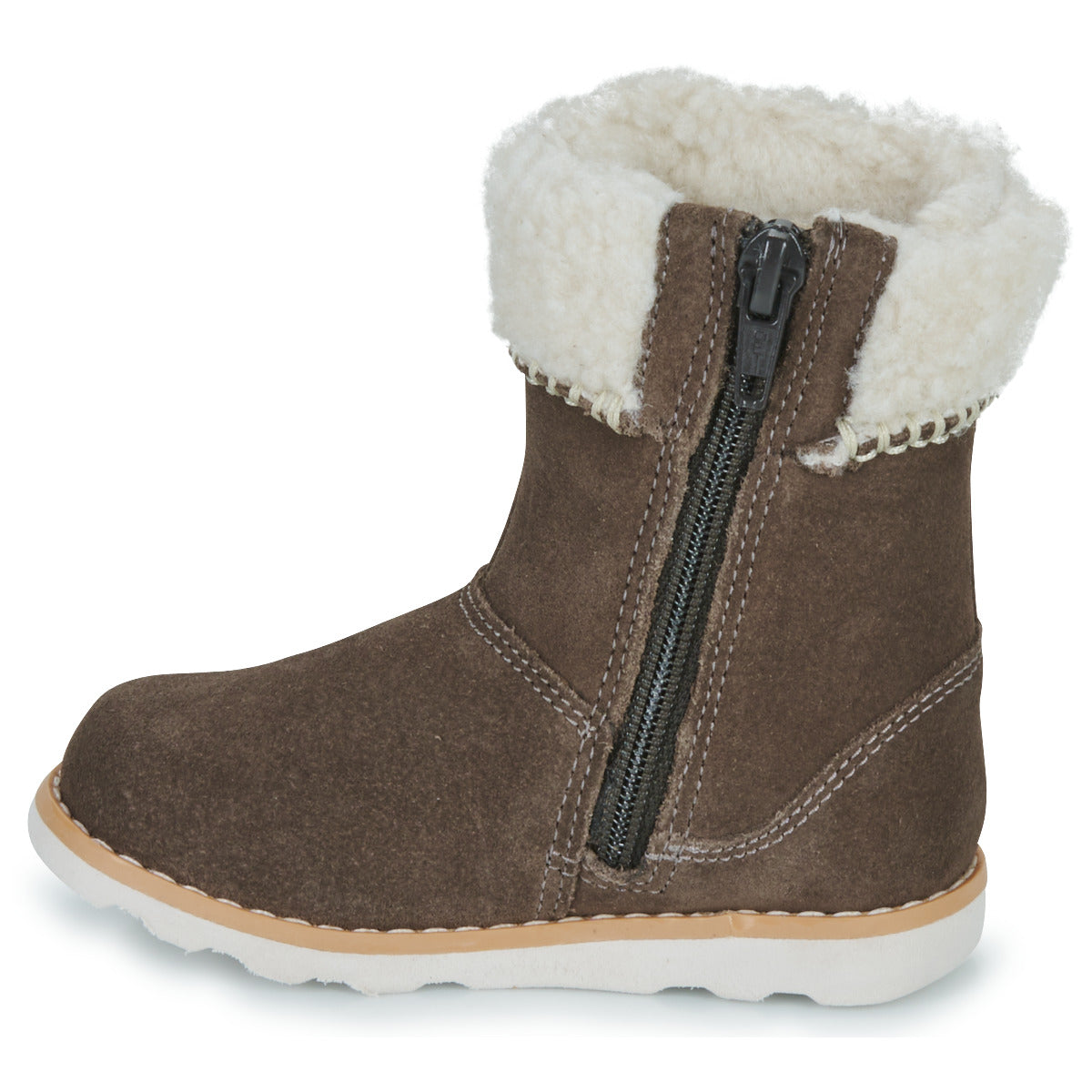 Stivaletti bambini ragazza Clarks  Crown Loop T  Marrone 