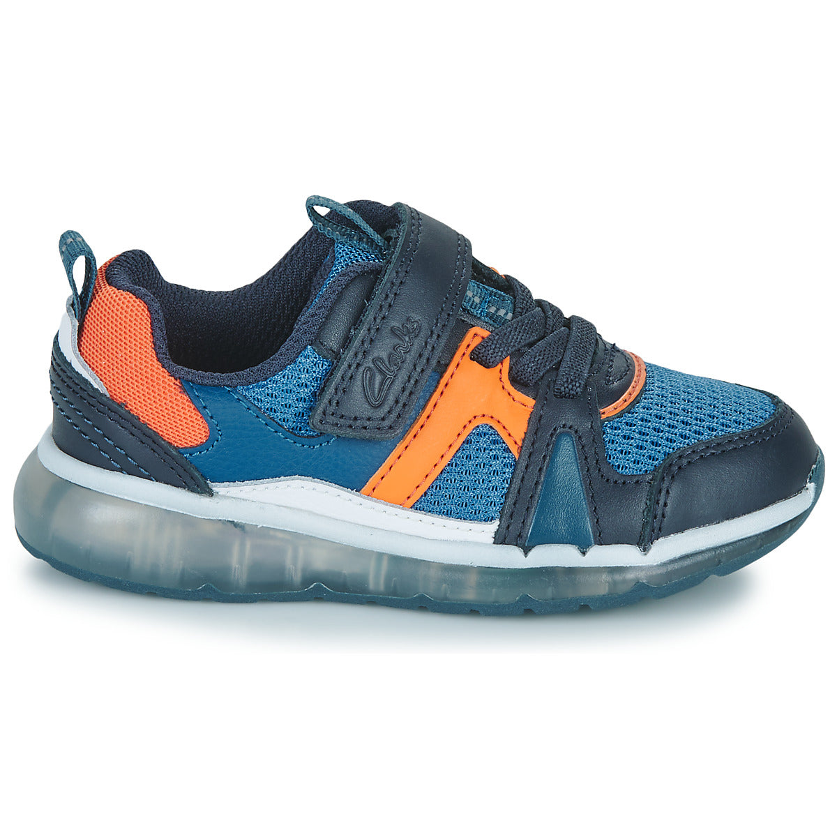 Scarpe bambini ragazzo Clarks  Spark Flash K  Blu 