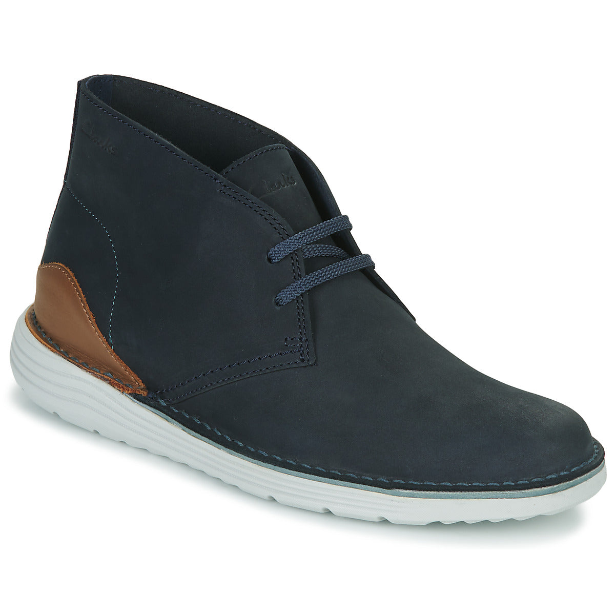 Stivaletti uomini Clarks  Brahnz Mid  Marine 