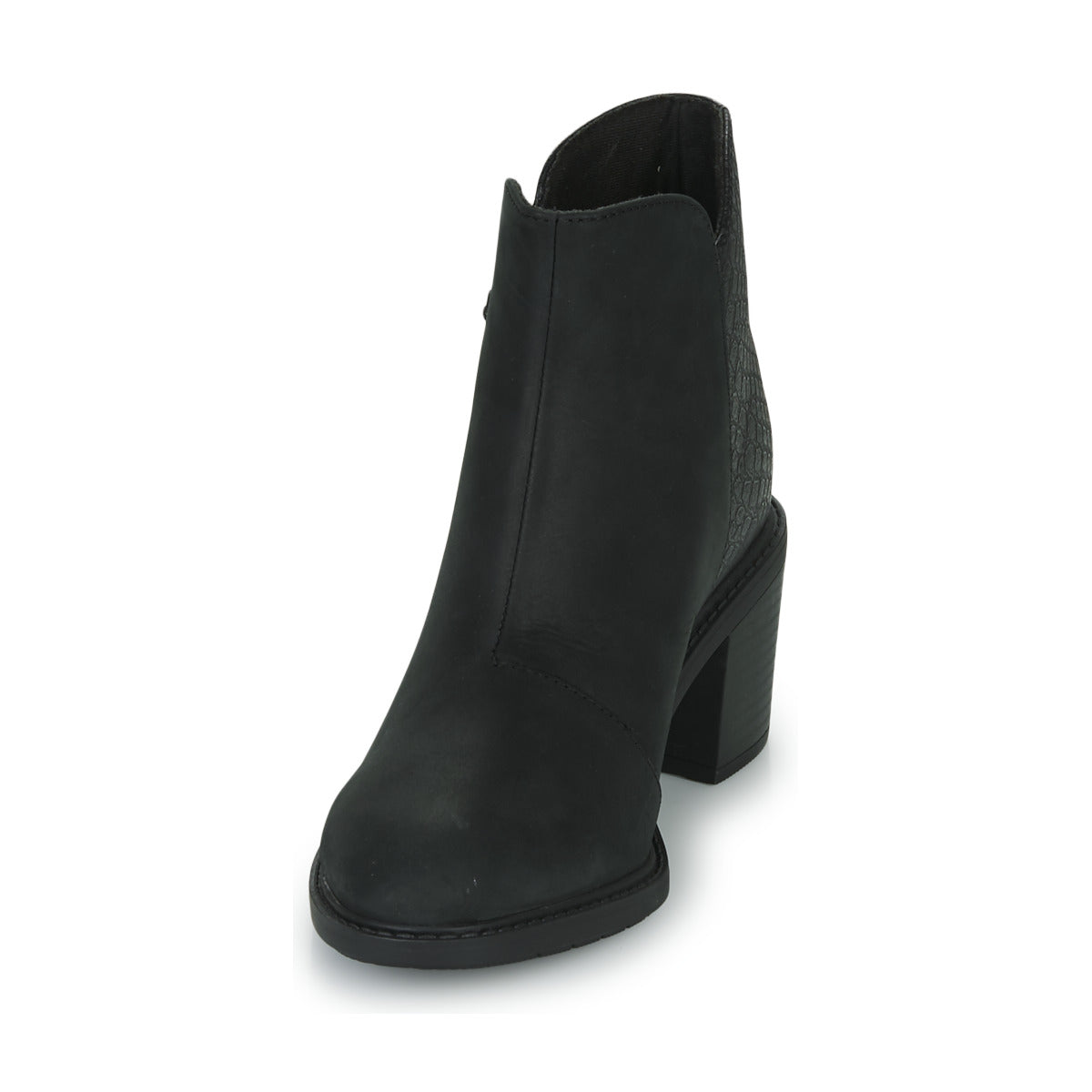 Stivaletti donne Clarks  Scene Zip  Nero