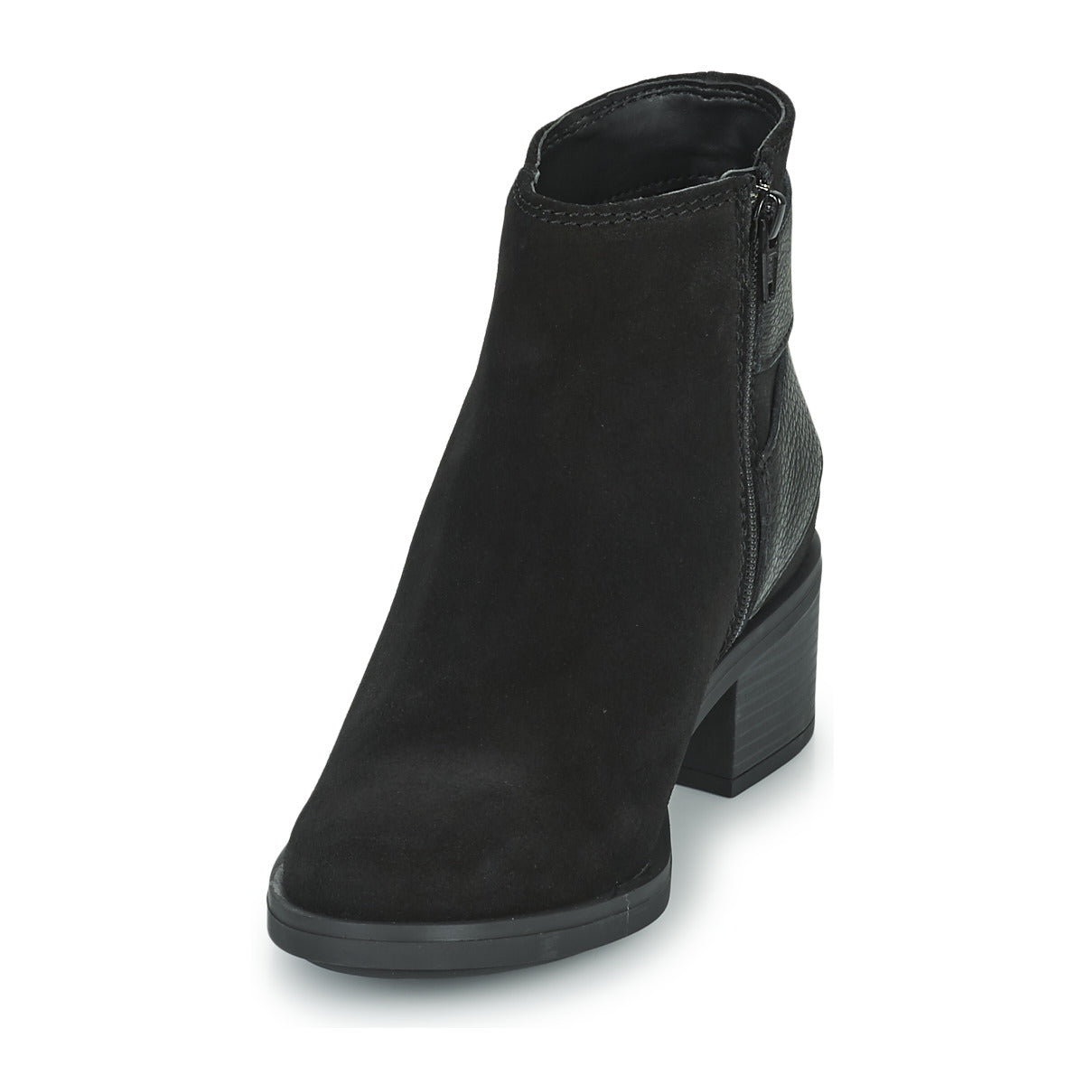 Stivaletti donne Clarks  Memi Buckle  Nero